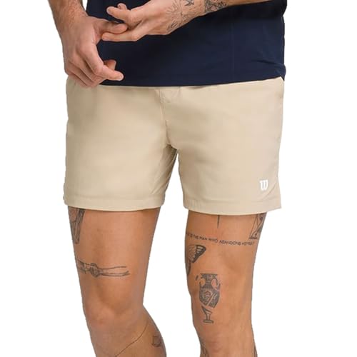 WILSON Volley 6 Inch Mens Tennis Shorts