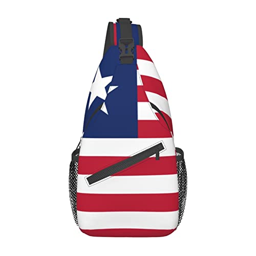 Mochila Bandolera Unisex Negra para Senderismo miniatura 2