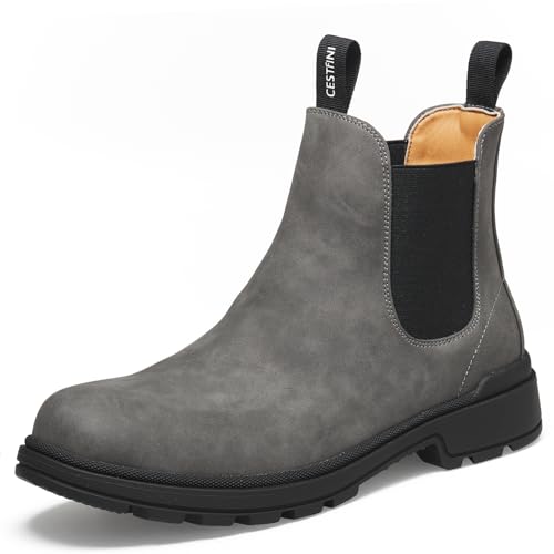 Image of Cestfini Mens Slip On Chelsea Boots