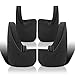 Spec-D Tuning 4PC Splash Guard Mud Flaps w/Wheel Lip Set Front + Rear Compatible with Dodge Ram 1500 2500 3500 2009-2018