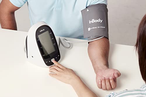 Inbody Bpbio 250 Automatic Blood Pressure Monitor With One-Touch Cuff - High Blood Pressure Monitor With One-Touch Cuff, For Home And Professional Use, Large Digital Display, Bluetooth Capable #TOP3