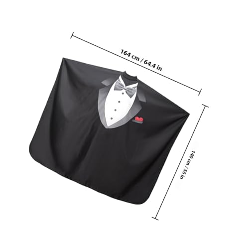 Capa para corte de cabello impermeable grande para adulto miniatura 2