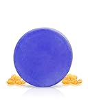 modayeri alışverişte yeni moda Purple Shampoo Bar with Biotin - Neutralize Brassy Tones & Strengthening Formula Solid Shampoo Bar - for Blonde, Lightened & Gray Hair, Vegan - Long-Lasting, 3.2 oz