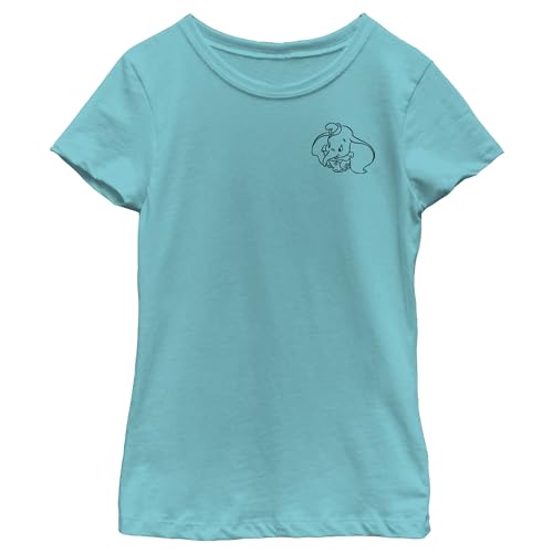 T-shirt Fille Disney Dumbo en tissu respirant lavable en machine