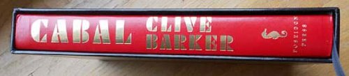Cabal Limited Leather Bound Edition B00861G1N0 Book Cover