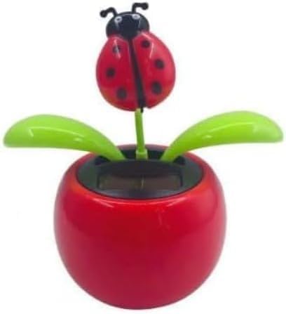 Solar Dancing Flower, Car Dashboard Decorations, Funny Solar Powered Dancing Flower Pot Car Ornaments Flower Swinging Decoration