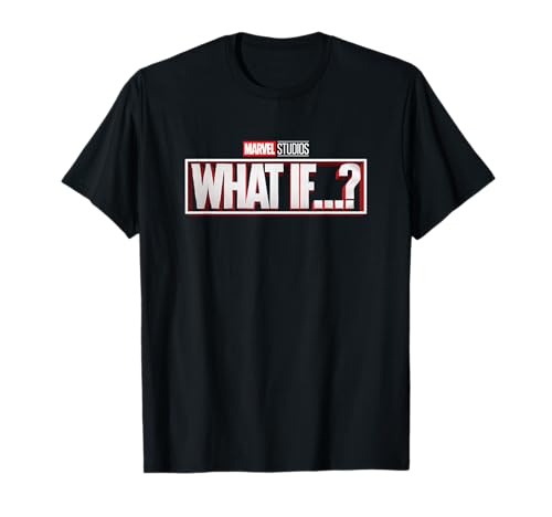 T-shirt Marvel What If Series Logo résistant au lavage pour éviter les imprimés qui s'effacent