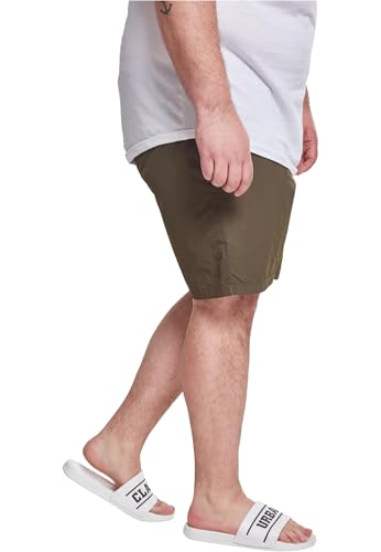 Urban Classics Block Swim Shorts, Pantaloncini Da Bagno, Uomo, Olive/Olive, Xxl - 2