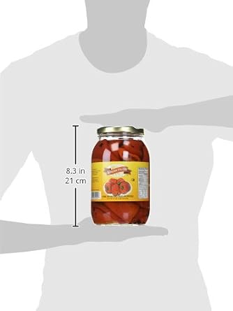 Supremo Italiano Fire Roasted Red Peppers, 65 oz