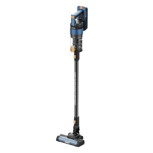 Homeland Ultimate Digital Wash - Aspirador Escoba 400W | 21.000Pa | Aspirador y Fregona en Uno | Triple Advanced Filtration | Cepillos ALL ROAD y FUZZY | Iluminación OPTIC LED | Batería Litio 29.6V