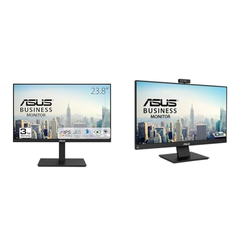 Image of ASUS 23.8 inch 1080P IPS Monitor with Docking 23.8 inch 1080P Business Monitor with Webcam and Speakers