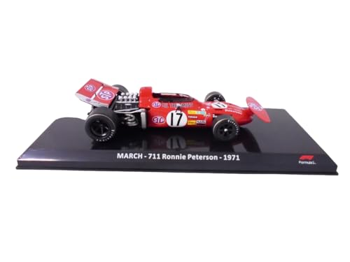 OPO 10 Auto escala 1:24 Fórmula 1 Ronnie Peterson 1971 miniatura 2
