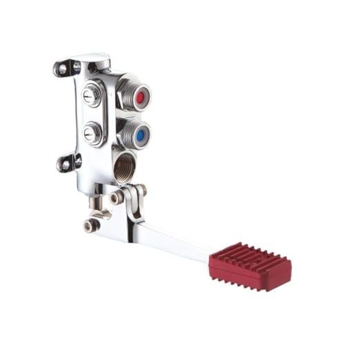 Miscelatore monopedale reversibile cromato attacchi 1/2” M-F | Tecom