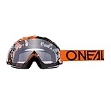 lentes 3d como funcionan Triple Foam O\'NEAL  Gafas de Motocross  MX MTB DH FR Downhill Freeride  Lentes 3D de 1,2 mm de alta calidad para una mayor claridad y protección UV  Gafas B-10  Adultos Unisex  Negro Neón  Talla Única