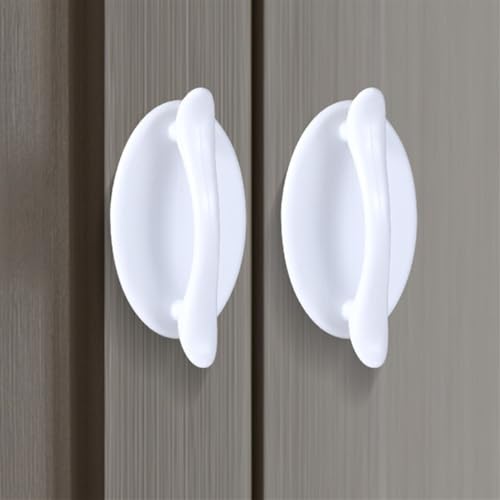 RVIFY Barras de Apoyo para baños Tirador de baño Mobiliario Autoadhesivo Manijas de Puertas Frigorífico de gabinete sin Perforado Ventana de refrigerador Handle Auxiliar 1 Paquete(White)