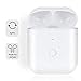 [Upgraded] Charging Case Replacement for Airpods with Sync Button, Wireless Charging Case Compatible with Airpod 1 & Airpod 2, 450mA Built-in Battery, White