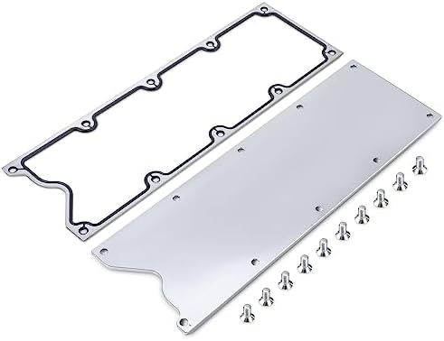 A-Premium LS Gen 3 Valley Cover Plate Kit with Gasket Compatible with GM LSX LS1 LM7 LR4 LQ4 LS6 L59 LQ9 LM4 L33 Chevy GMC Silverado Sierra SUV