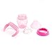 Primo Passi 2 Pack 5oz Sippy Cup For Babies 4 Months old (Grey) (Pink)