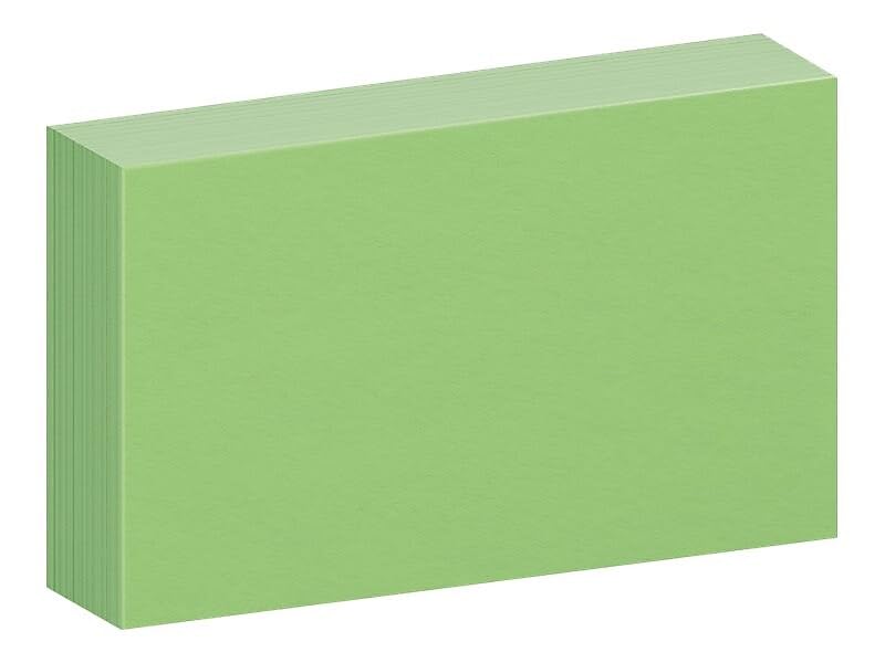 PPAPPAPPIYO 50-Pack 3x5 Blank Index Cards - 180gsm Thick Colored Cards (Blue) - View #12