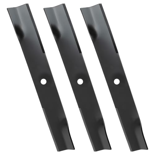 Belleone 3 Pack 795526 Lawn Mower Blades Fits 52 Hus-tler Fast Track Raptor Z Mini Z Super Mini Z and Super Z Lawn Mower Replace 603995 783753 795526 30227-52X 92-044 11557 350691