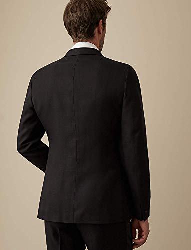 Wemaliyzd Men's 2 Pieces Regular Fit Tux Suit Double Breasted Blazer Pants2