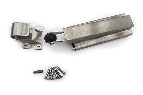 Re Fridge 399073 Component Hardware Keil W94 Satin Stainless Steel Concealed Mount Hydraulic Door Closer thumb #2