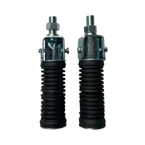 Repose-pieds arrière moto universels 10mm pour de longues balades en duo