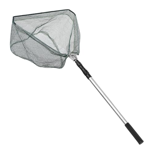 Red de pesca telescópica, antideslizante, red de pesca telescópica, fiable y robusta, ajustable, accesorio de pesca para entusiastas de la pesca, pescadores, entusiastas de la pesca