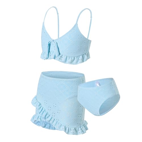 J.E Sterguard Girls 3 Piece Swimsuits Teen Bikini Girls' Swimwear Girl Swimsuits Size 6-14 221601