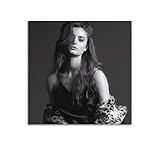 有名人テイラーヒルスポーティでリッチな ポスター キャンバス 芸術 ポスター 壁アート 画像 印刷 現代 寝室 装飾 ポスター ホームアートワーク12x12inch(30x30cm)