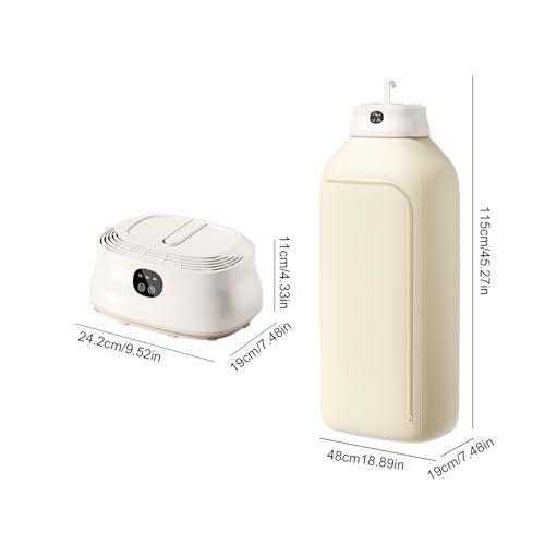 Machine pliable à séchage rapide 400W avec housse thermique compacte
