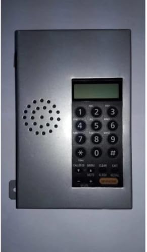 Image of MASCOM Lift Phone with Speaker in Metal Frame Easy-to-Use Keypad Enhanced Sound Quality Wall Mountable (Pack 4)