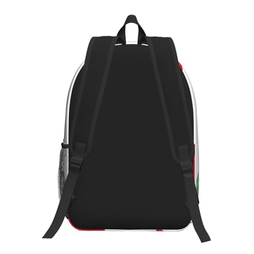 Sac à dos d'école Pérou EdWal noir léger taille unique avec poche - 3