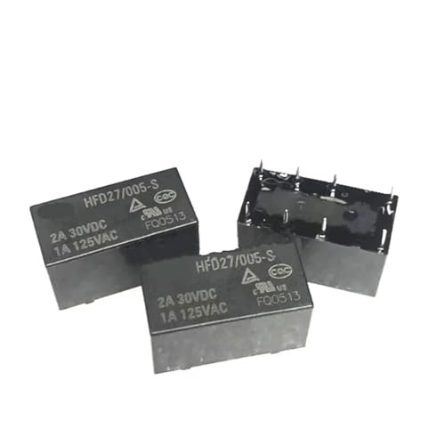 Relais 5V HFD27/005-S 2A 8 PIN pour circuit imprimé