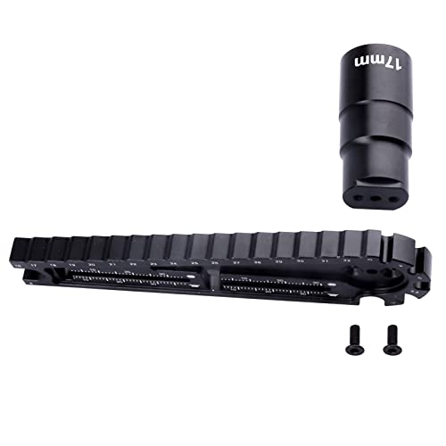 Crazyhobby Rc 17Mm Hub Wrench Rc Ride Height Gauge 16-32Mm Chassis Height Adjustment Ruler Turnbuckle Wrench Multitool Multi- Tool For Rc Car #TOP6