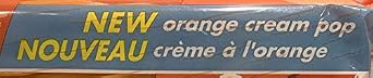 TWIZZLERS Orange Cream Pop Filled Twists Candy Licorice, 311g/11 oz, Imported from Canada}