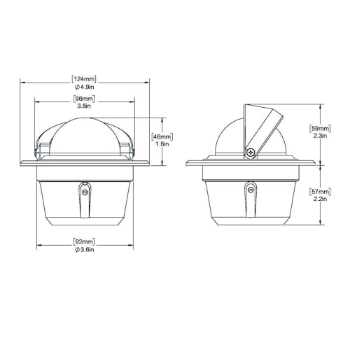 Ritchie Navigation Flush Mount Compass