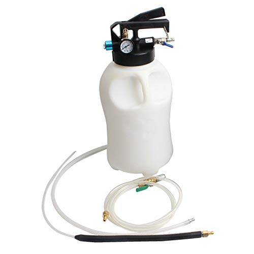 Loyalheartdy 10L 2 Way Air/Pneumatic Atf Refill System Dispenser Oil And Liquid Extractor Automatic Transmission Fluid Pump Tool Set With 14Pcsfiller Adapter #TOP4
