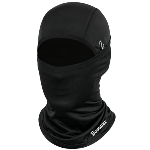 BOSONER Ski Mask for Men Women: Balaclava Face Mask with Neck Gai...