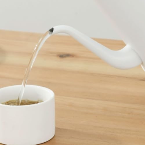 Hervidor Eléctrico de Acero Inoxidable 1L Blanco miniatura 4