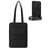 【Simple et élégant】Ce sac pour ordinateur portable arbore un design vertical, rompant avec le format horizontal traditionnel plus encombrant. Ses coloris unis classiques, associés à des finitions soignées, lui confèrent une élégance discrète et raffinée, idéale pour le travail, les études et le quotidien. À la fois élégant et pratique, il constitue un cadeau parfait pour la famille, les amis et les collègues.