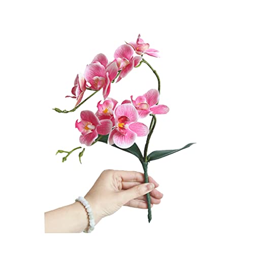 Orchidée artificielle phalaenopsis mignon pour déco table - 2