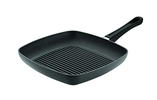 Scanpan Classic 10-1/2-Inch Square Grill Pan, 10.5 Inch, Black