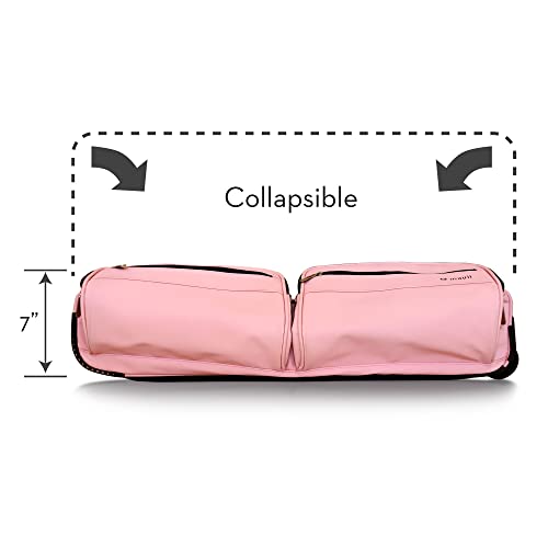 Mavii Garment Rack Duffel-Wheeled 28 Inch Collapsible Bag, Travel Costume Rack Rolling Upright Luggage
