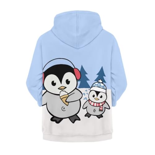 Pinupub Kids Loose Fit Fall Winter Long Sleeve Zip Up Hoodies For Boys Girls Hoodie Coat With Pocket2