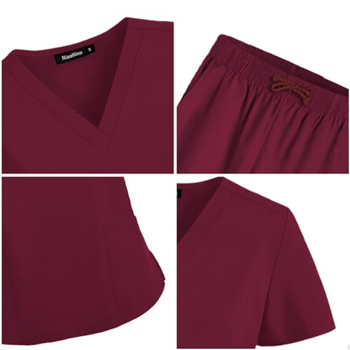 Ensemble de vêtements de soins infirmiers en polyester durable - 3