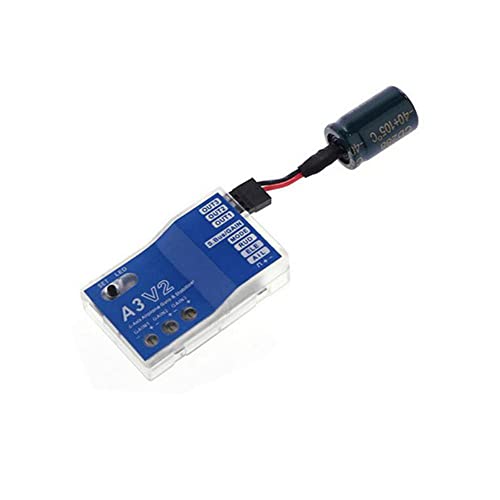 VOANZO Flight Controller with 3-Axle RC Gyro Flight Controller Stabilizer System for RC Fixed-wing Airplane - Image 4