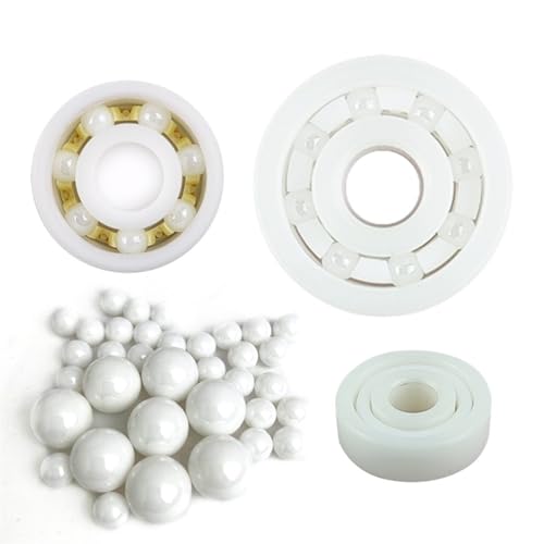 Rodamiento de bolas 6201CE en cerámica de circonio pura de alta precisión estructural 12x32x10 4