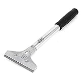 uxcell Black Plastic Coated Handle Metal Blade Car Cleaning Ice Snow Scraper