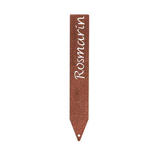 Preisvergleich Produktbild prima terra "Rosmarin Steckschild Kräuterschild Kräuterstecker Pflanzschild Pflanzstecker